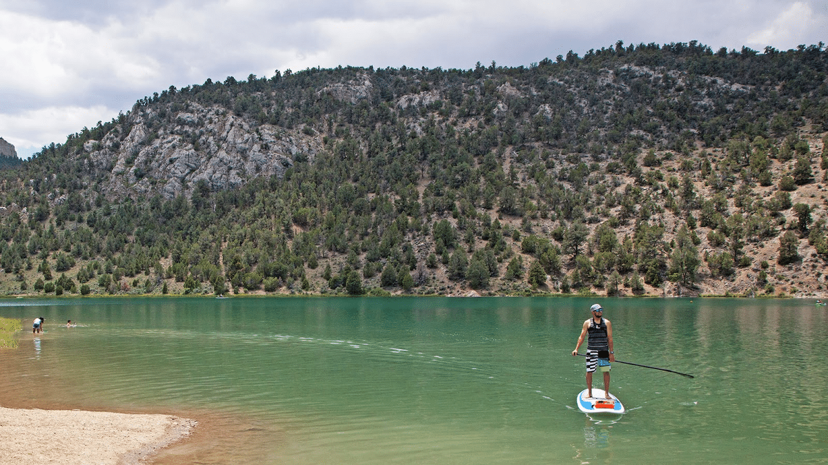 Cave lake state park