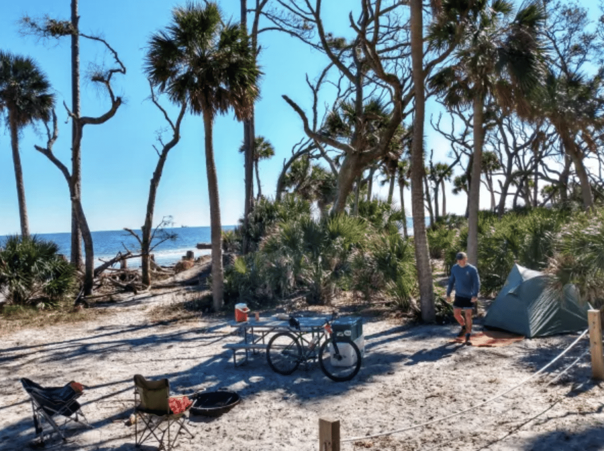 Hunting island state park