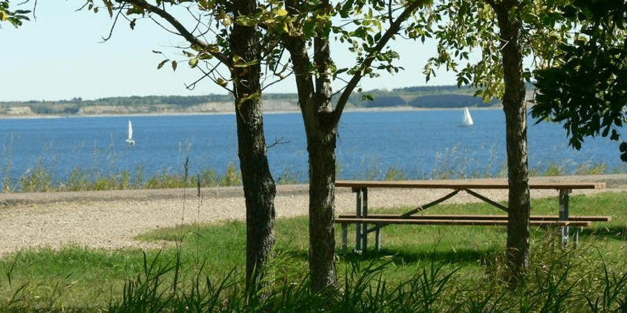 Lake sakakawea state park