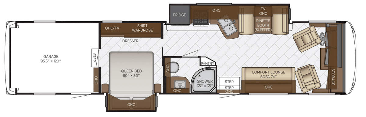 Newmar canyon star floor plan