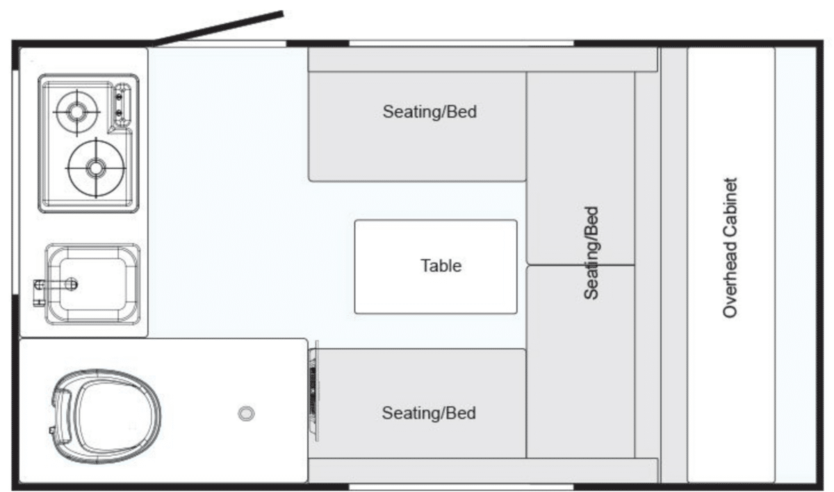 Nucamp rv boondock interior