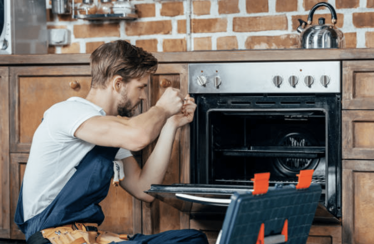 Broken rv oven