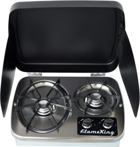 flame king rv cooktop stove