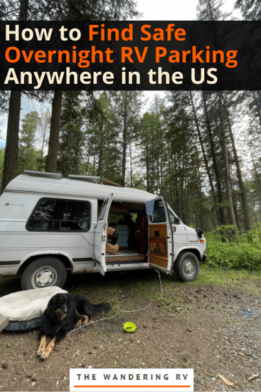 How to Find Safe Overnight RV Parking