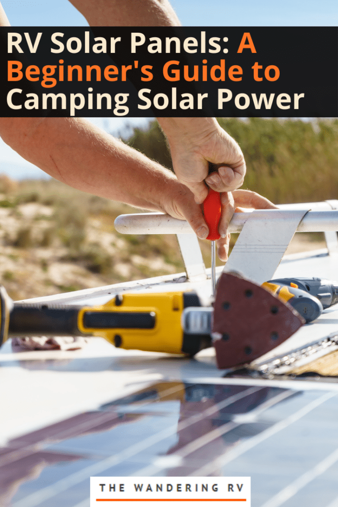 rv solar panels a beginner s guide to camping solar power