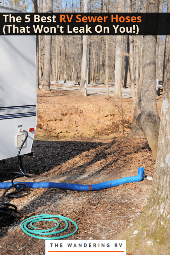 5 best rv sewer hoses (that won't leak on you)