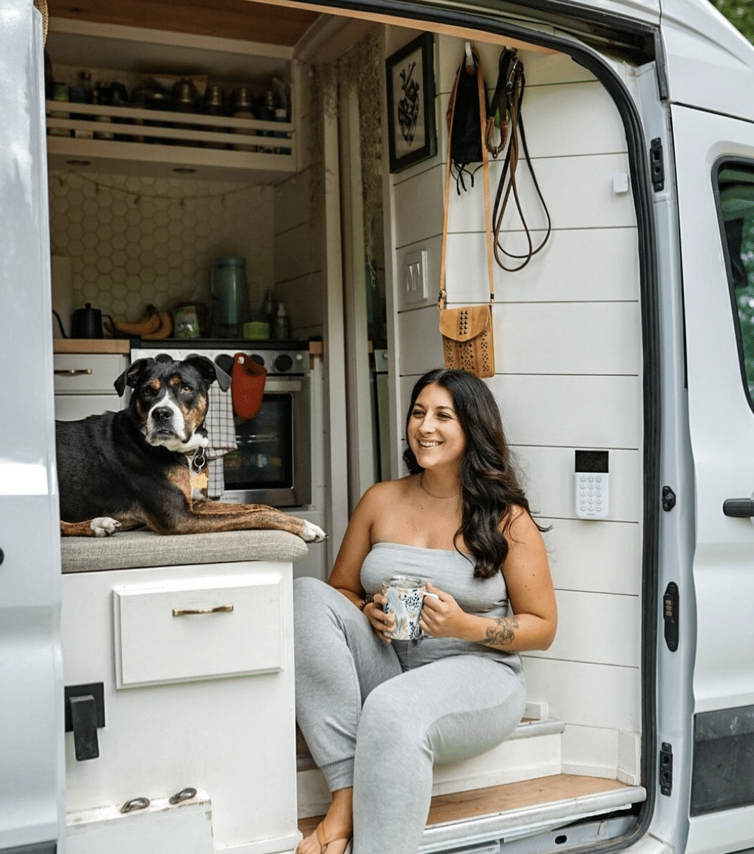 Kristin's camper van conversion