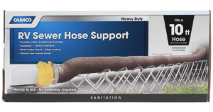 camco aluminum sewer hose support