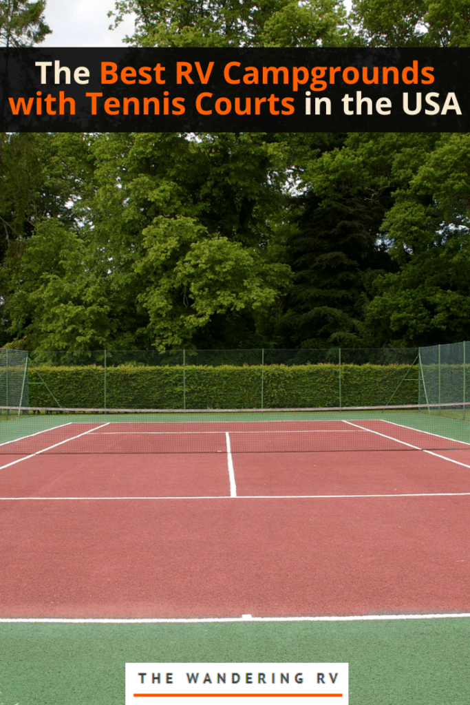 best rv campgrounds with tennis courts