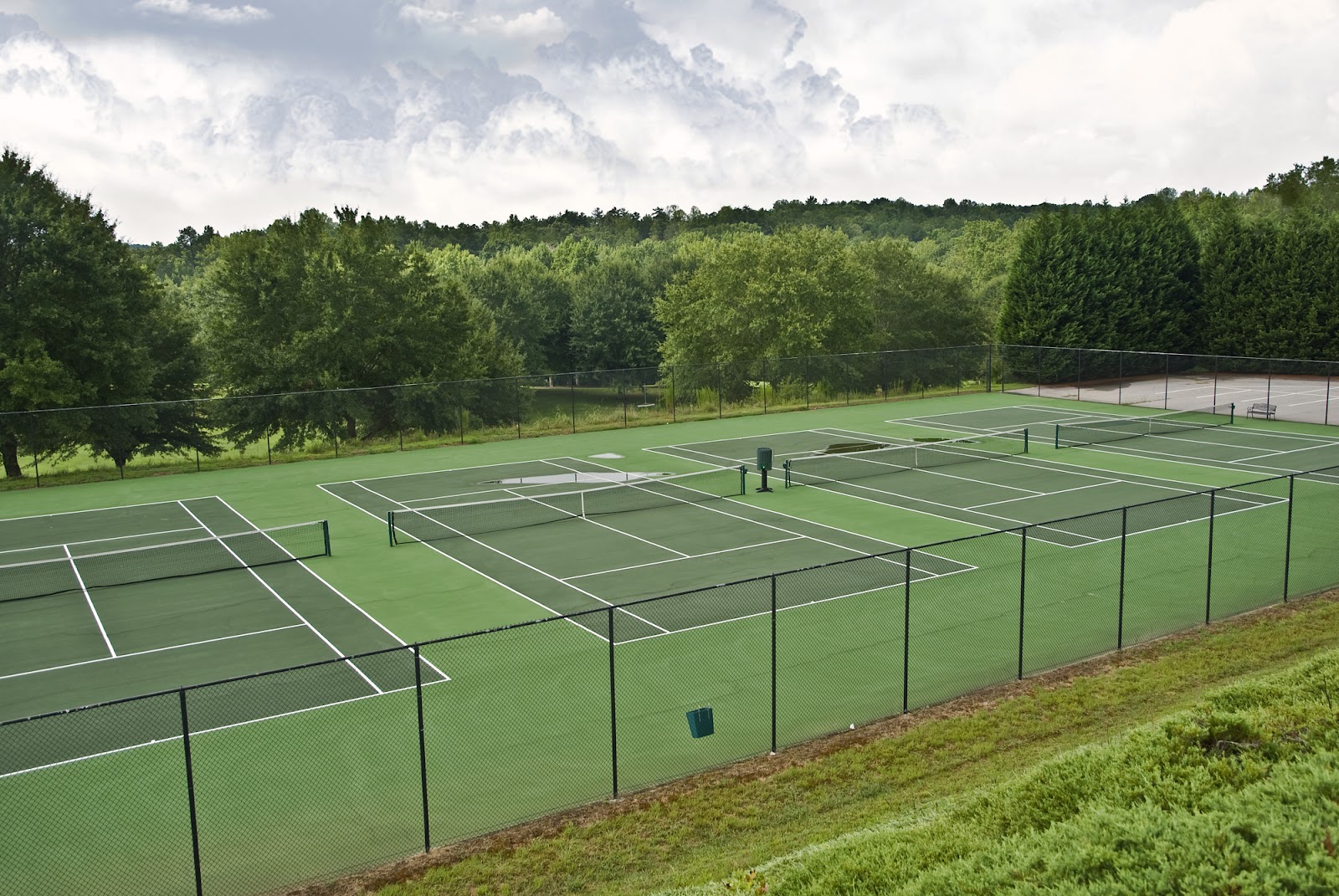 Tennis courts