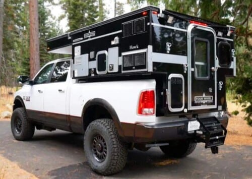 road trip truck camper