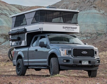 road trip truck camper